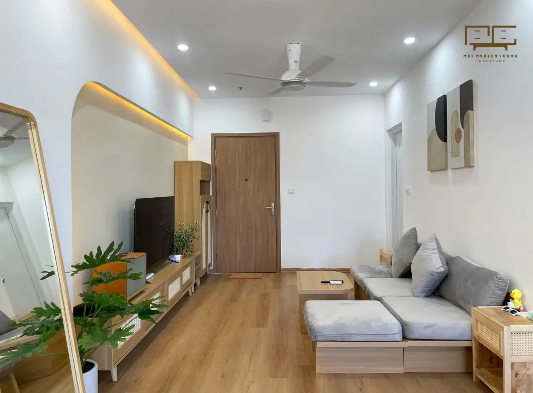 Thi công nội thất căn hộ uy tín tại Mộc Nguyên Cường