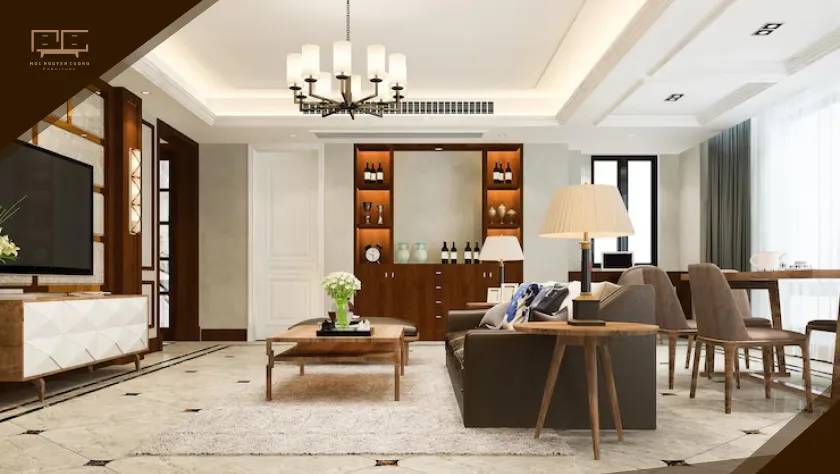 Thiết kế nội thất biệt thự Đà Nẵng uy tín