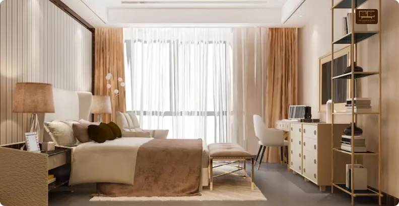 Thiết kế nội thất phòng ngủ nhà phố