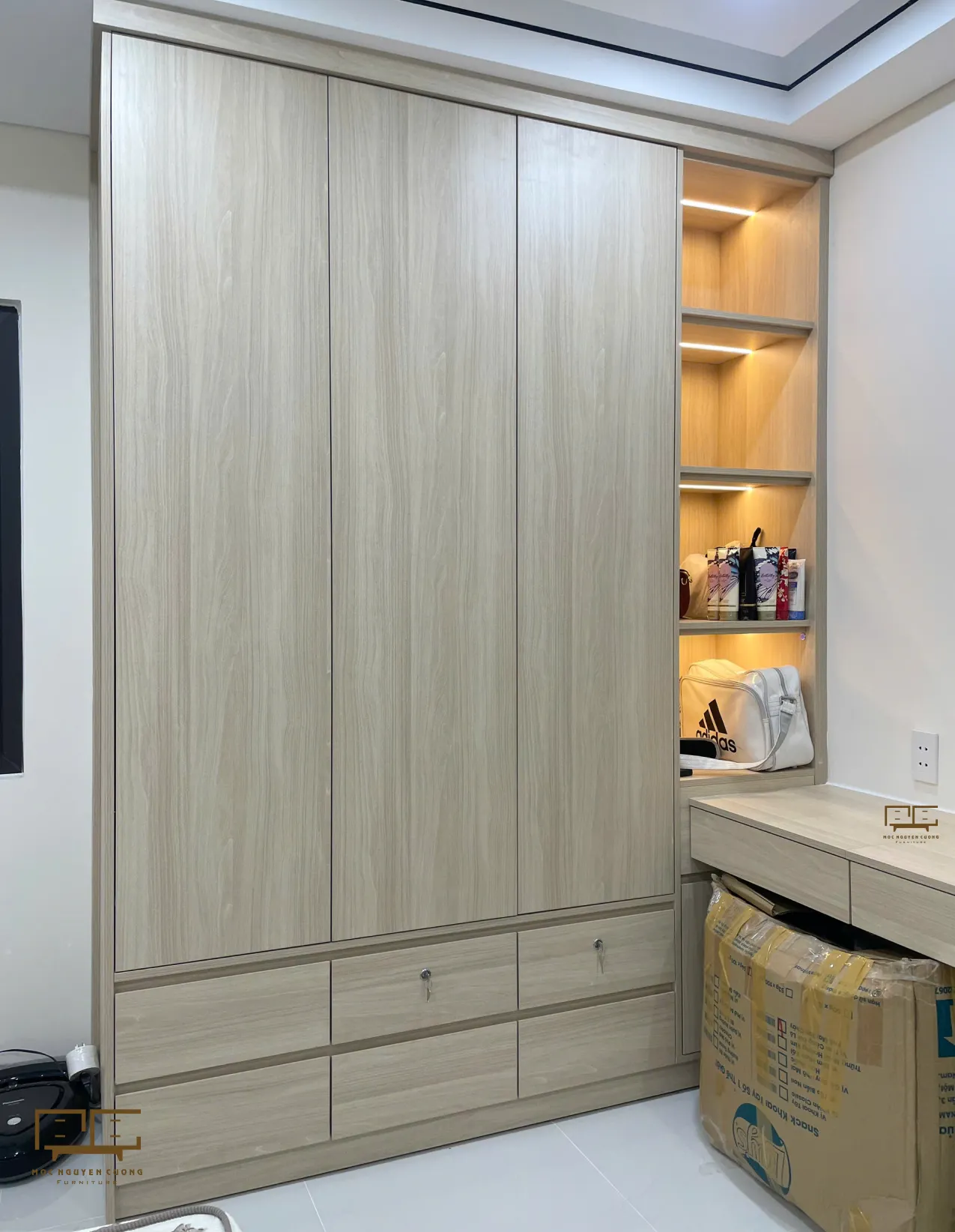 Dự án thi công nội thất nhà phố Mộc Nguyên Cường