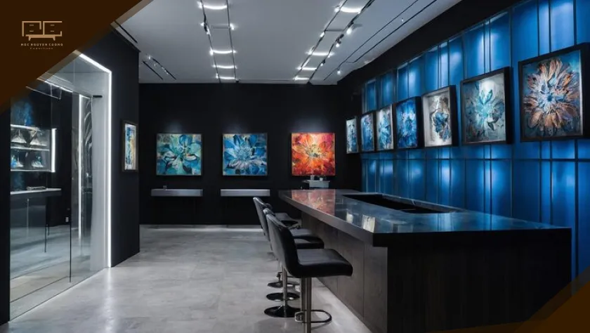 Thi công thiết kế nội thất showroom Đà Nẵng