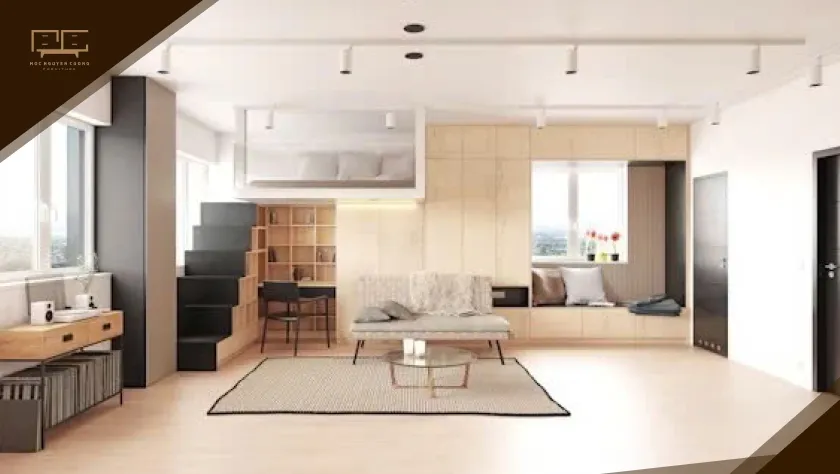 Thi công thiết kế nội thất tối giản Đà Nẵng