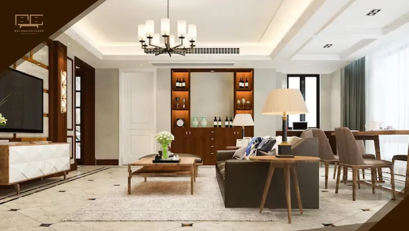 Thi công thiết kế nội thất nhà phố uy tín tại Đà Nẵng