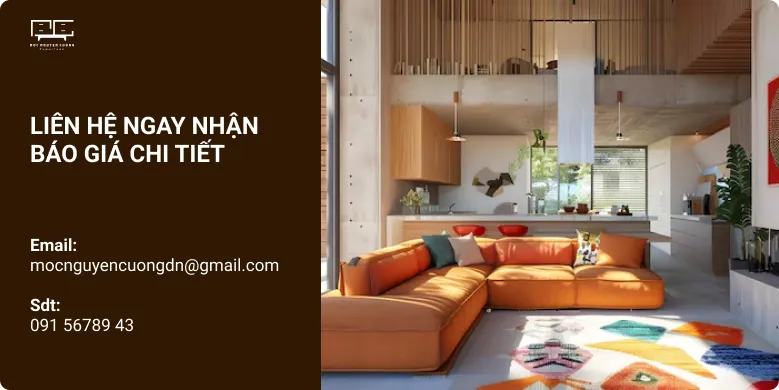 Chi phí thiết kế thi công nội thất homestay tại Hội An