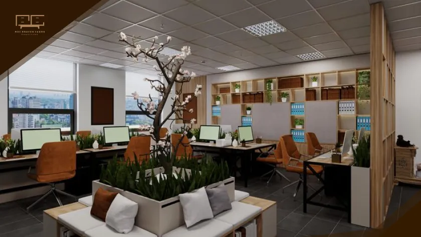 Gợi ý thi công nội thất cho văn phòng nhỏ 30m2 tại Đà Nẵng