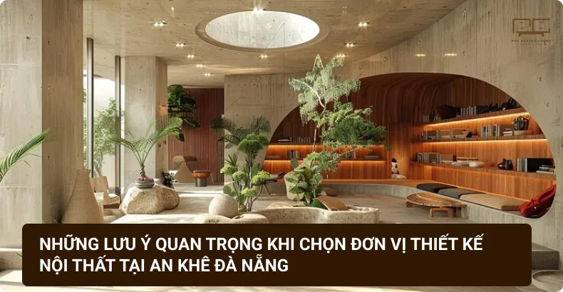 Những lưu ý quan trọng khi chọn đơn vị thiết kế nội thất tại An Khê Đà Nẵng
